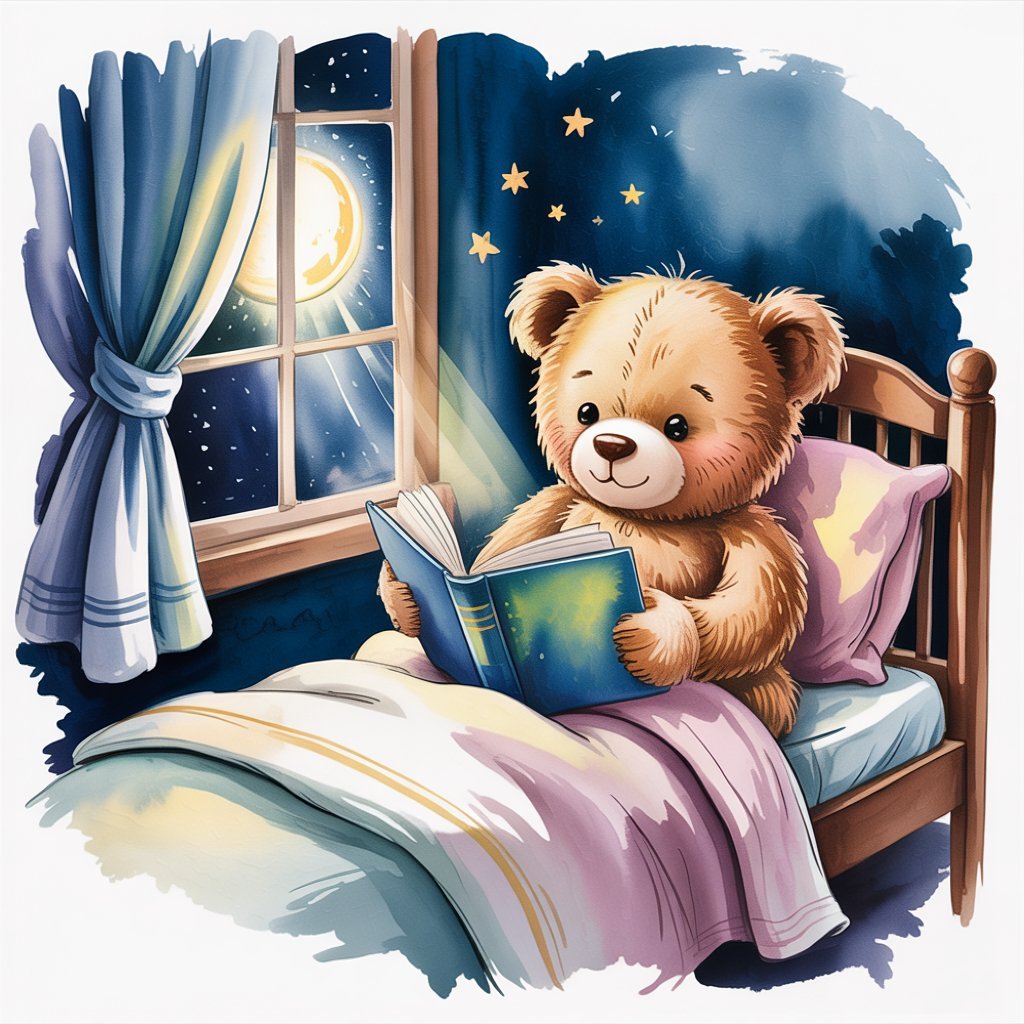 Little lantern glowing softly in a calming micro bedtime story