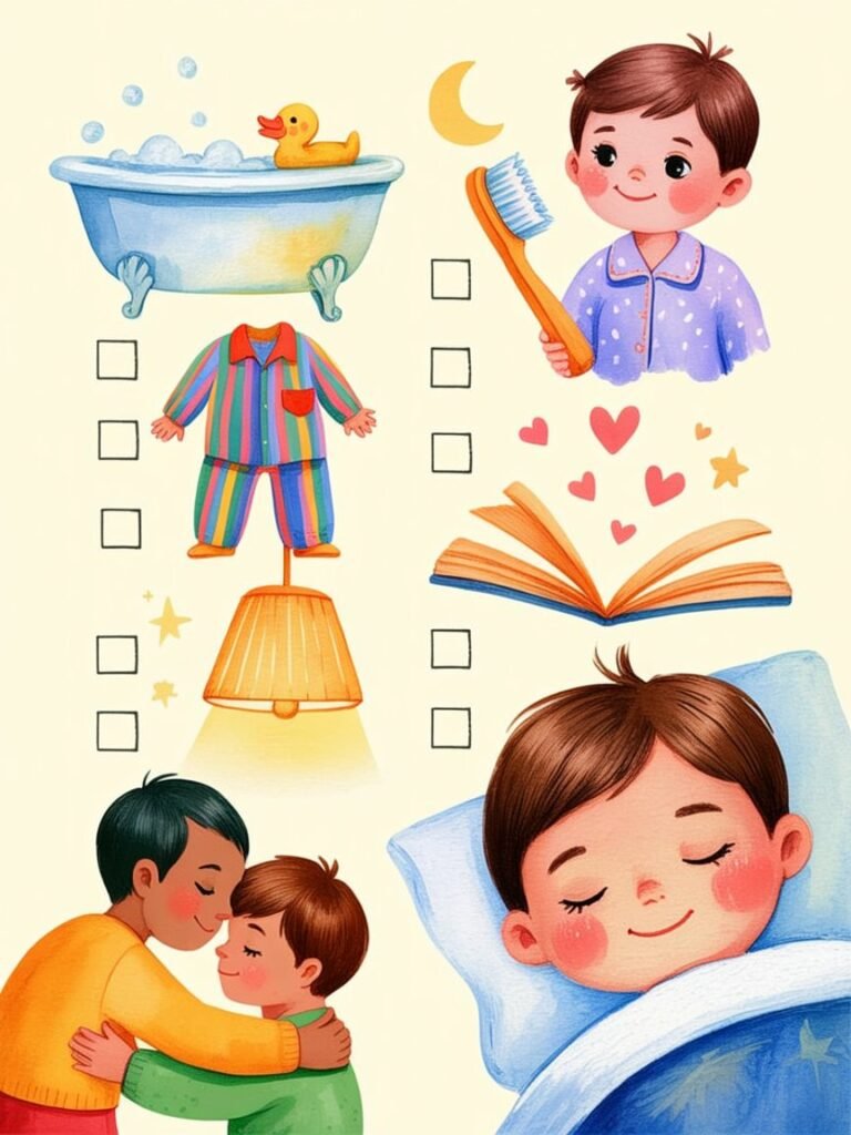 Calm Bedtime Routine Guide4